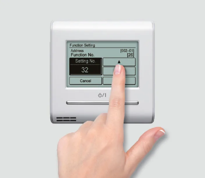 O General Duct Inverter AC Thermostat for Easy Adjustment