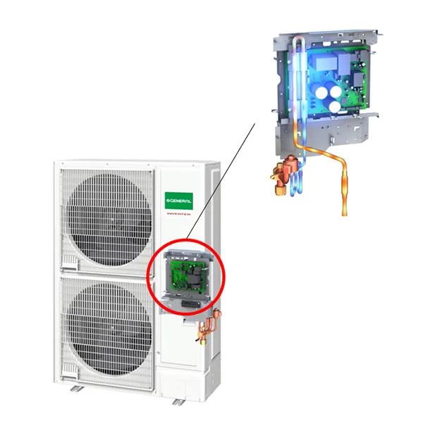 O General Duct AC Cooling piping system (30, 36, 48, 60)